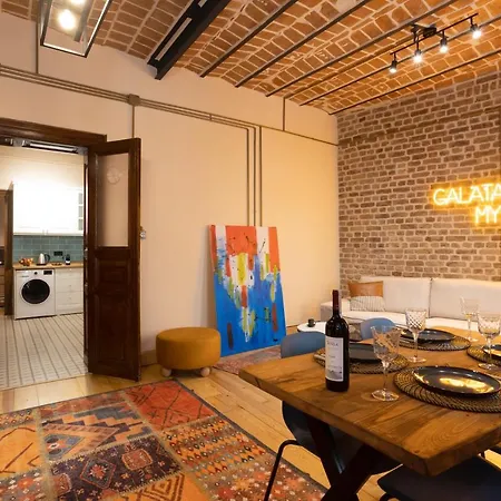 Galata Loft In Heritage Sea View Building Apartament *